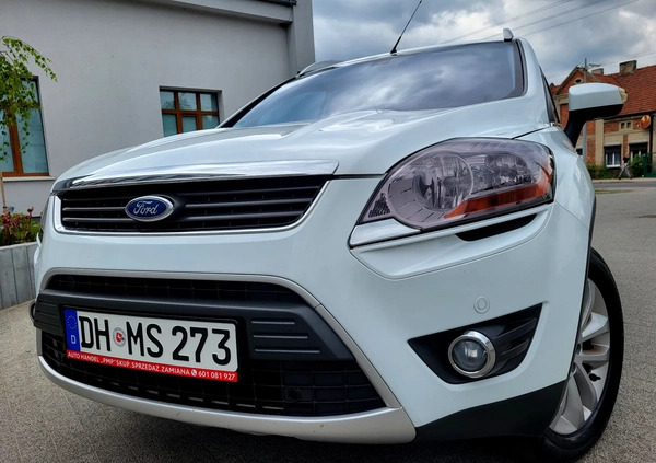 Ford Kuga cena 33900 przebieg: 197000, rok produkcji 2010 z Sulmierzyce małe 704